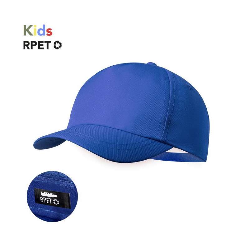 Fünf-Panel-Kappe für Kinder aus RPET - Artikel für Sublimation zu Großhandelspreisen Fünf-Panel-Kappe für Kinder aus RPET - Artikel für Sublimation zu Großhandelspreisen