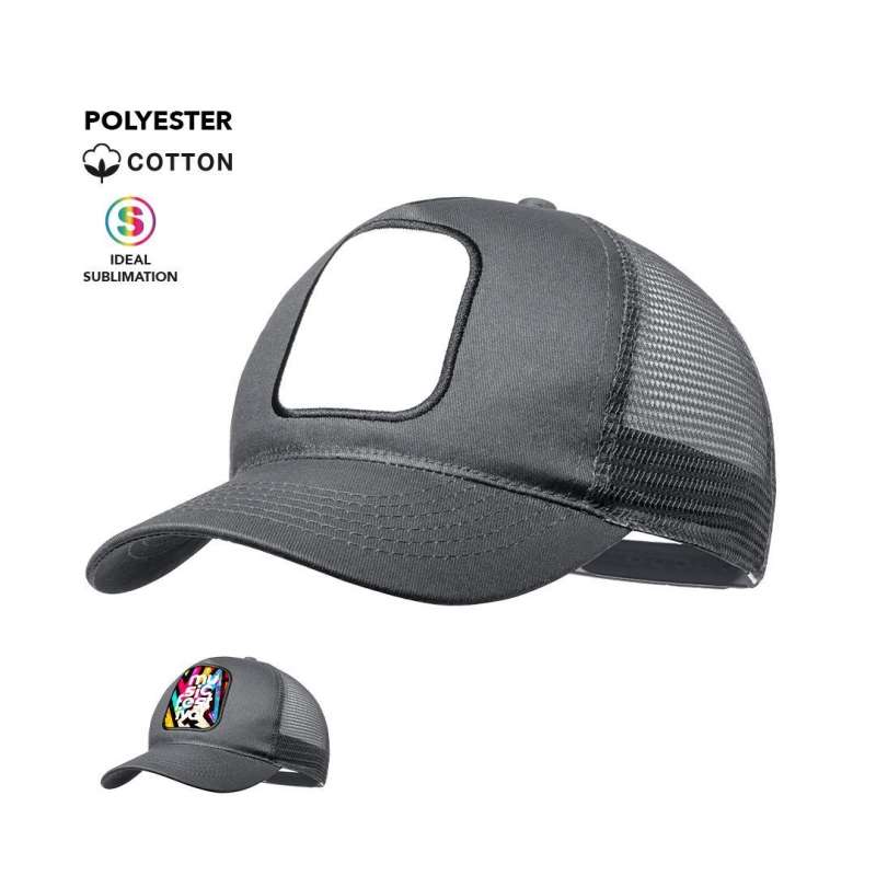 Trucker Cap aus Baumwolle und Polyester - Artikel für Sublimation zu Großhandelspreisen Trucker Cap aus Baumwolle und Polyester - Artikel für Sublimation zu Großhandelspreisen