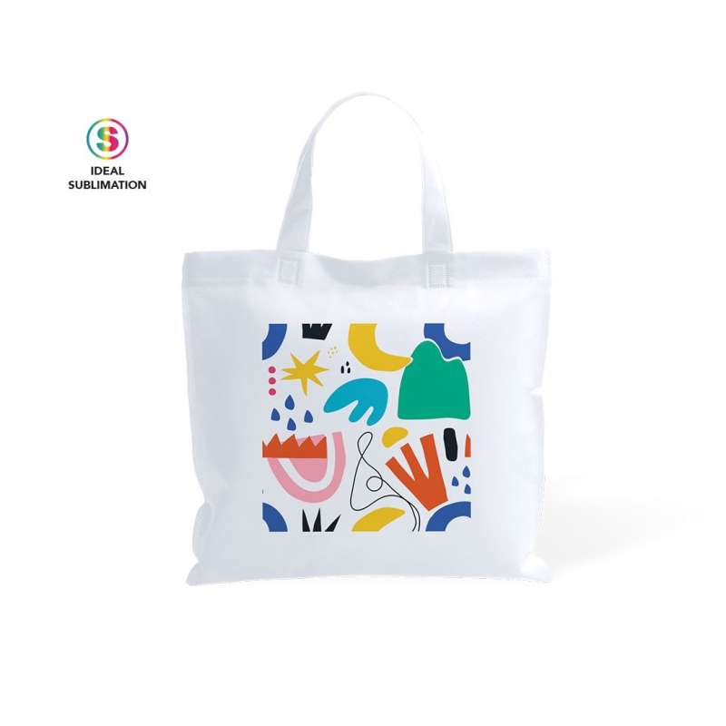 Weißer 70g/m2 Non-Woven Tragetasche 36x3 cm zu Großhandelspreisen - Artikel für Sublimation zu Großhandelspreisen Weißer 70g/m2 Non-Woven Tragetasche 36x3 cm zu Großhandelspreisen - Artikel für Sublimation zu Großhandelspreisen