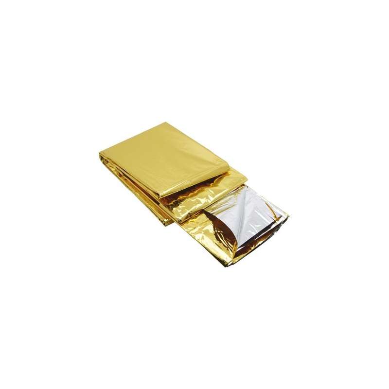 2-sided gold/silver survival blanket - Survival kit at wholesale prices