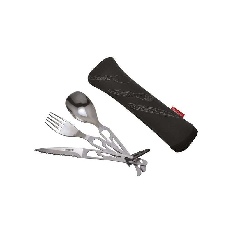Basecamp' 5-function cutlery, grey - Multi-function knife at wholesale prices