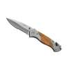 Rescue' safety knife, olive wood - Car accessory at wholesale prices