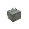 Sendai' insulated bento lunch bag, RPET mottled grey - Recyclable accessory at wholesale prices
