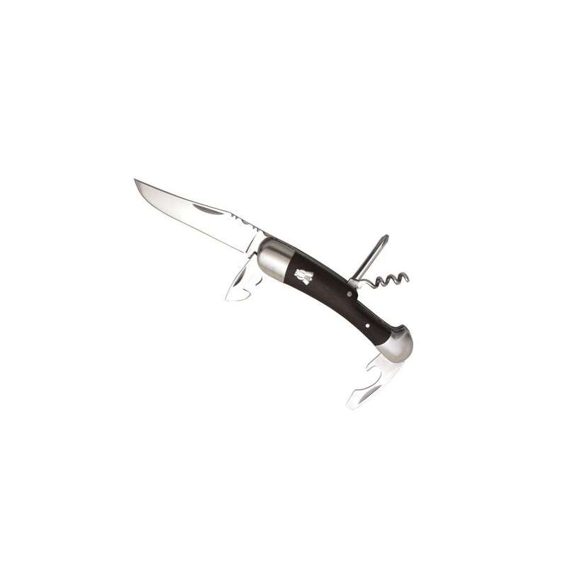 Couteau multifonctions 'Tradition', stamina noir - couteau suisse à prix de gros
