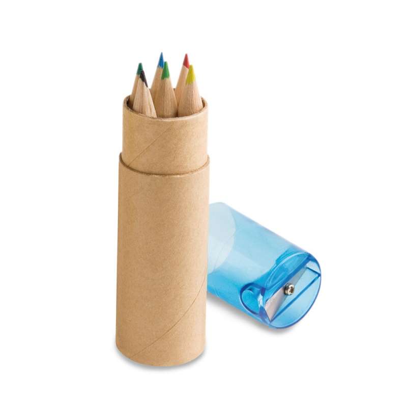 ROLS. Box with 6 colored pencils - Colored pencil at wholesale prices