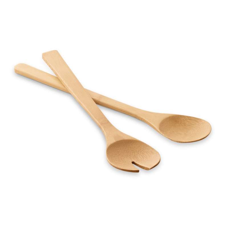 SALVY. Set of 2 salad servers - Covered at wholesale prices