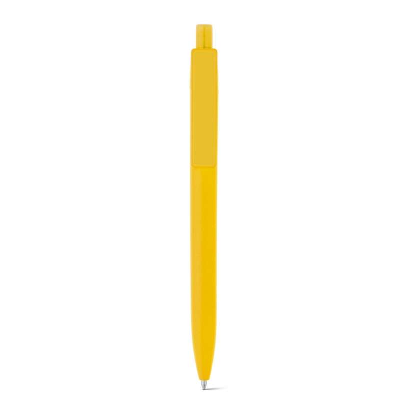 Kuglepen med clip, blå skrift, 11 x 137 mm - Pen til engrospris