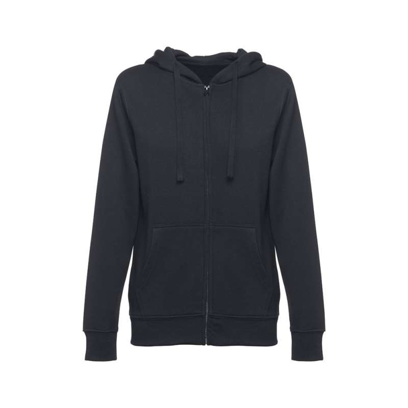 AMSTERDAM WOMEN. Sweatshirt for women, with zip and hood - Office supplies at wholesale prices