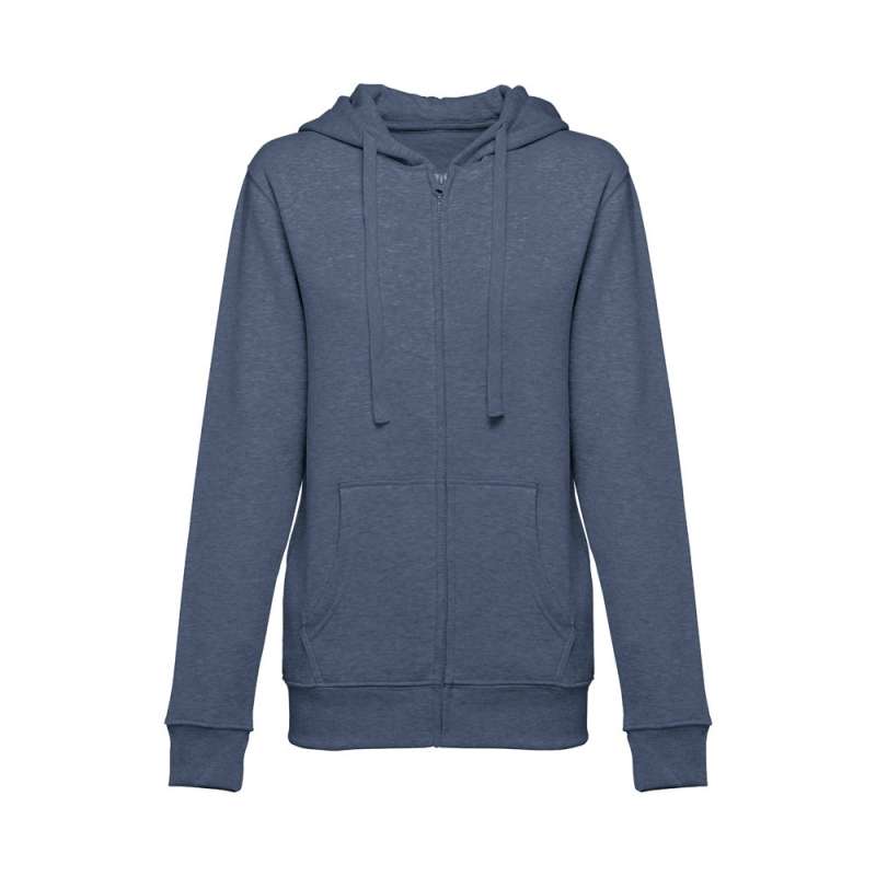 AMSTERDAM WOMEN. Sweatshirt for women, with zip and hood - Office supplies at wholesale prices