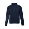 VIENNA. Unisex zip-neck fleece pullover - Men's sweater at wholesale prices
