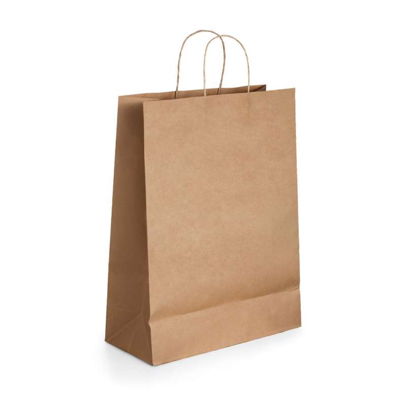 Kraftpapieren zak 11 x 32 x 41 cm tegen groothandelsprijzen - Natuurlijke tas tegen groothandelsprijzen Kraftpapieren zak 11 x 32 x 41 cm tegen groothandelsprijzen - Natuurlijke tas tegen groothandelsprijzen