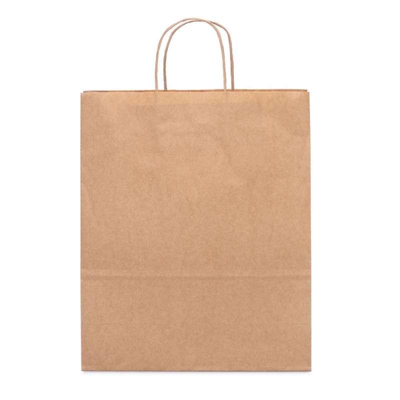 Papperskasse kraft 32 x 41 cm till grossistpris - Shoppingväska till grossistpris