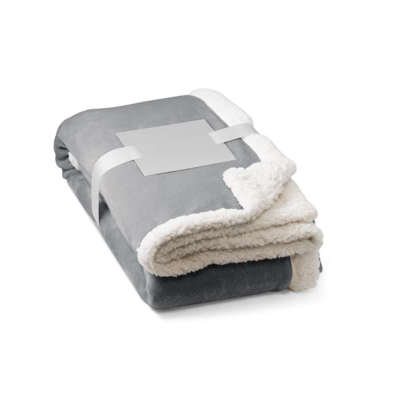 Sherpa-lined fleece blanket - Coverage at wholesale prices