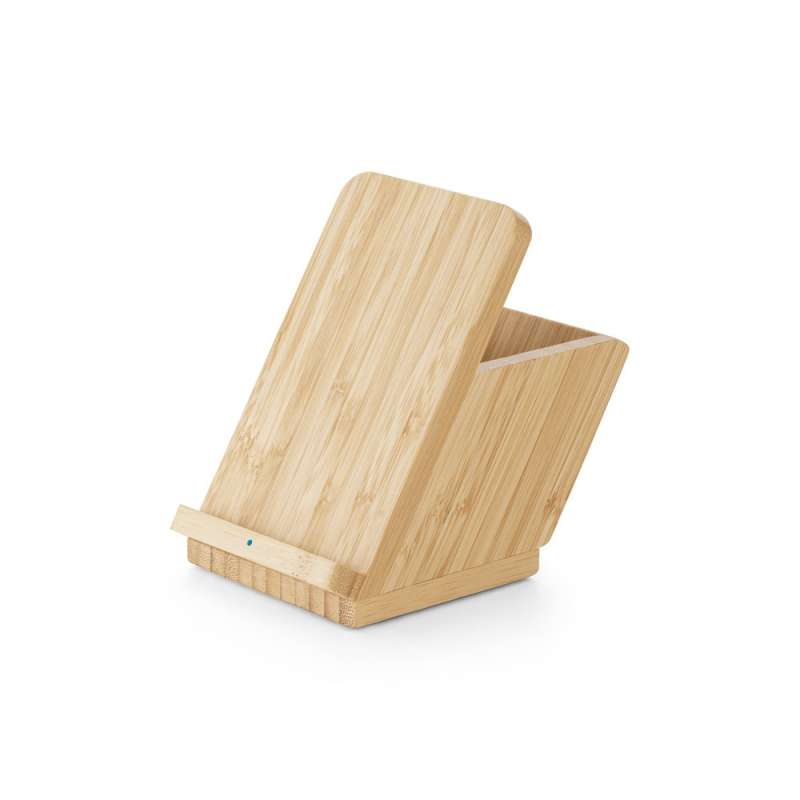LEAVITT. Bamboo cordless charger - Wooden product at wholesale prices