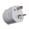 Adaptador de corriente Europa a Inglaterra 5,8 cm - Adaptador a precios de mayorista Adaptador de corriente Europa a Inglaterra 5,8 cm - Adaptador a precios de mayorista