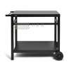 Carrello per plancha 85x50 cm metallico - Piastra a prezzi all'ingrosso