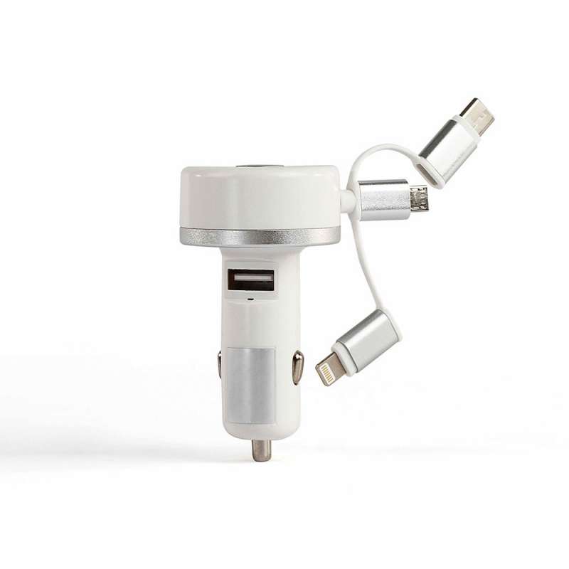 Adaptador mechero 3 conectores 7,5 cm - Accesorio de alta tecnología a precios de mayorista