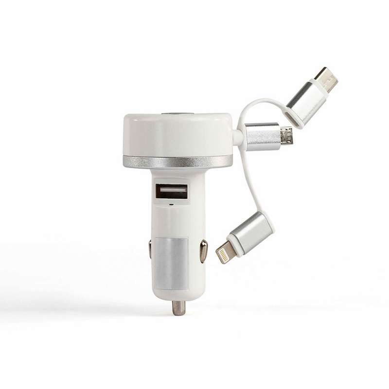3-connector cigarette-lighter adapter - Car accessory at wholesale prices
