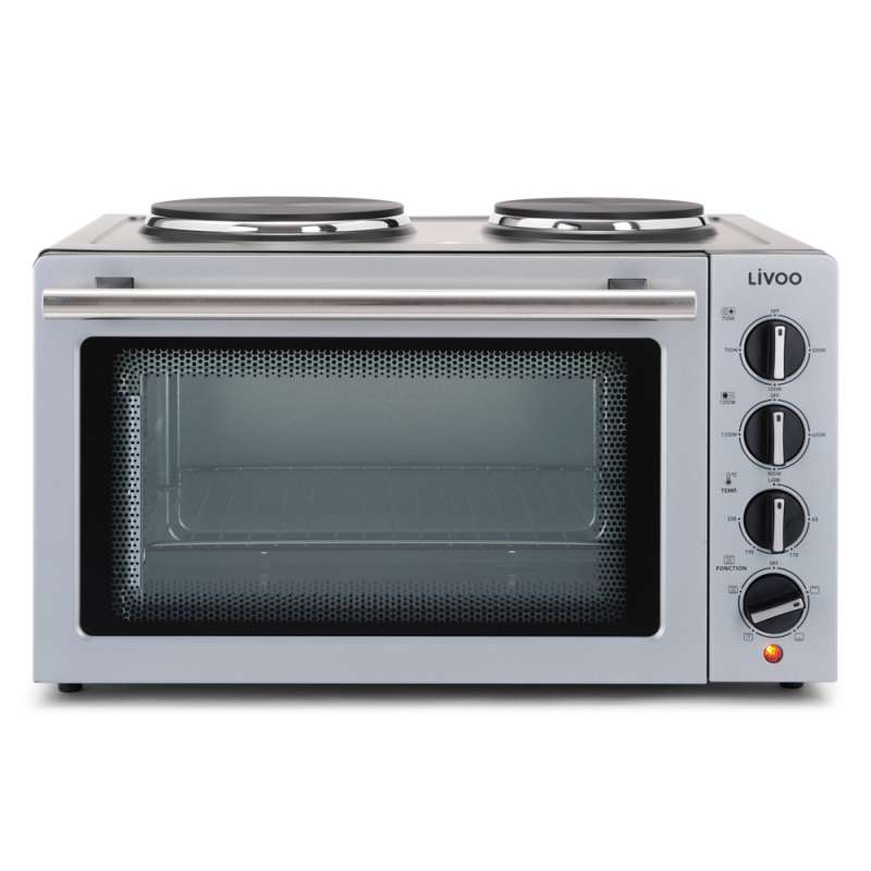 30 L mini oven with electric hotplates - Household appliances accessory at wholesale prices
