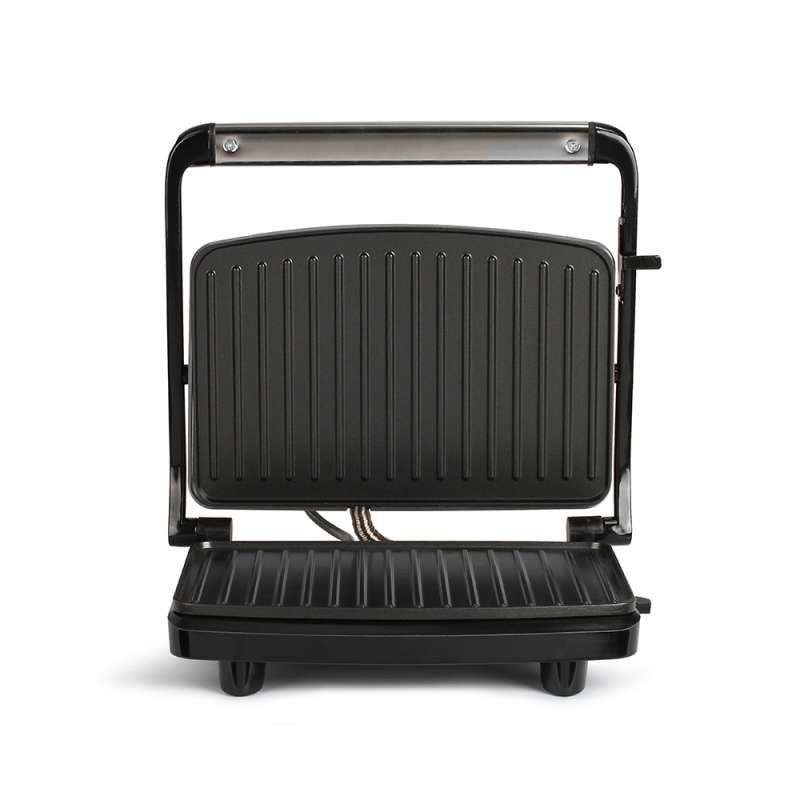 Compacte grill met antiaanbaklaag 23x15 cm - grill tegen groothandelsprijzen