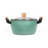 Stewpot with wooden handles - Kitchen utensil at wholesale prices