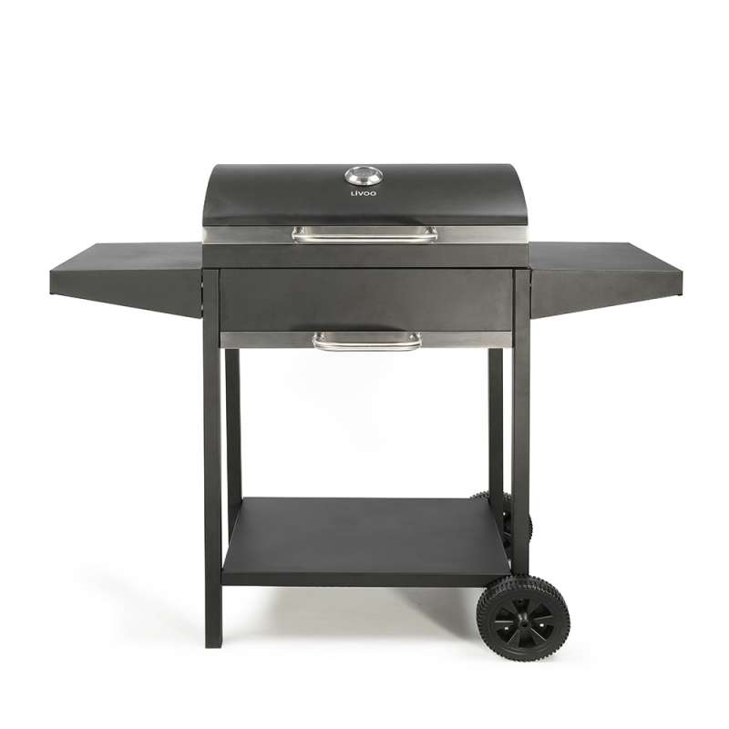 Charcoal barbecue with sideboard - Barbecue accessory at wholesale prices