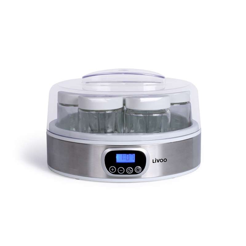Digital yoghurtmaskine med 7 glasbeholdere - Husholdningsapparat tilbehør til engrospris