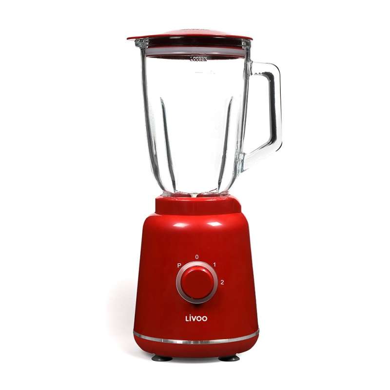 Glazen Blender 1,5L met Pulse-functie - Mixeur tegen groothandelsprijzen