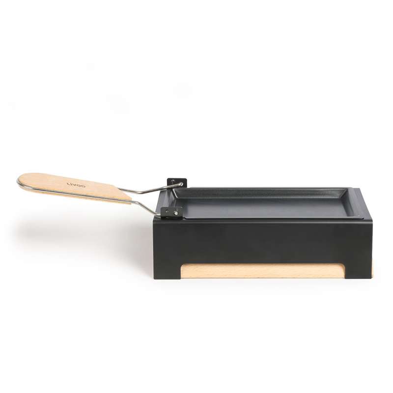 Raclette antiaderente per 1-2 persone 33 cm - apparecchio per raclette a prezzi all'ingrosso
