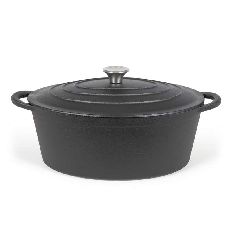 Cocotte oval 34 cm 7 L com tampa a preço grossista - cocotte a preço grossista