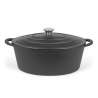 Cocotte ovalada de fundición 34 cm 7 L - cacerola a precios de mayorista