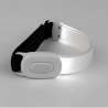 Rechargeable white luminous bracelet - Bracelet at wholesale prices