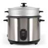 Reiskocher mit Dampfgarer 2,8 L Edelstahl - Artikel für die asiatische Küche zu Großhandelspreisen