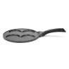Padella per pancake 26cm con 4 forme - padella a prezzi all'ingrosso