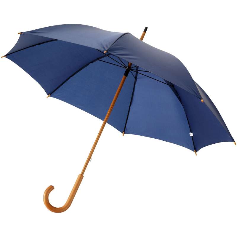 Parapluie 106 cm avec poignée et mât en bois - Parapluie classique à prix grossiste