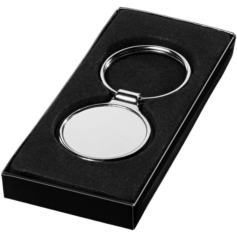 Round key ring - Bullet - Metal key ring at wholesale prices