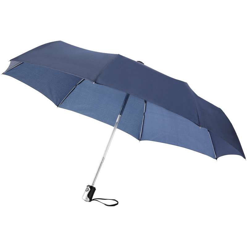Umbrella 21.5 3 sections opening self-closing Alex - Bullet - Compact umbrella at wholesale prices