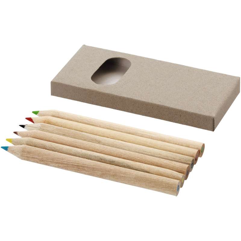 Set of 6 Ayola coloured pencils - Bullet - Pencil at wholesale prices
