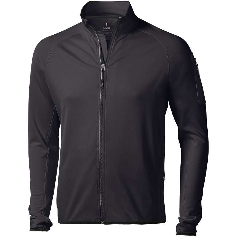 Mani men's full-zip fleece jacket - Elevate - Jacket at wholesale prices