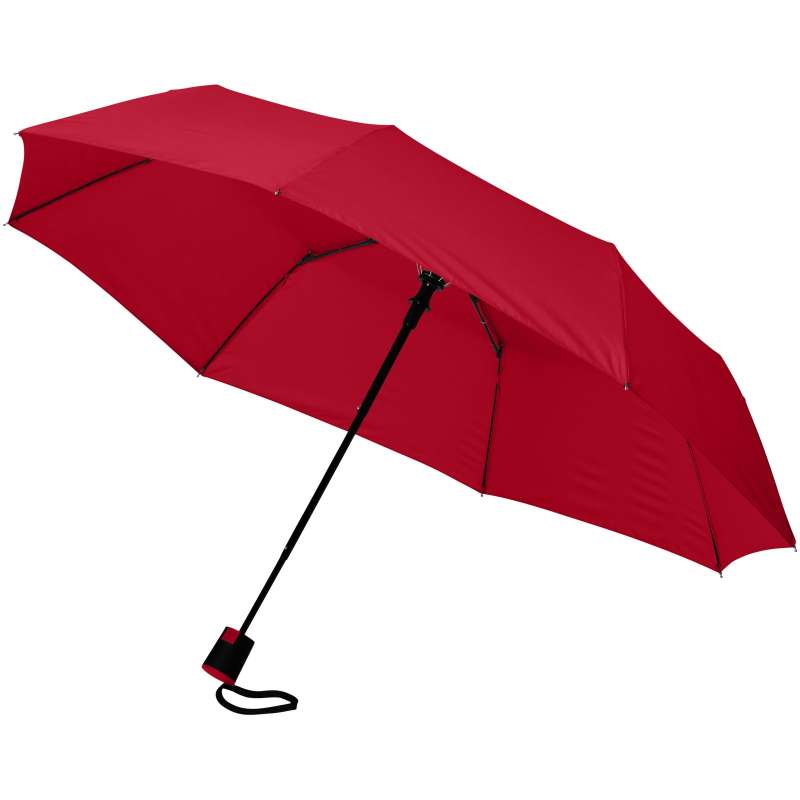 Parapluie 21 pliable à ouverture automatique Wali - Bullet - Parapluie classique à prix grossiste