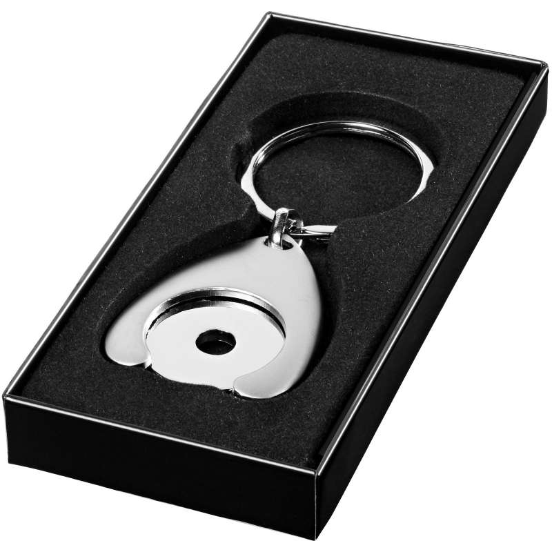 Trolley keyring and token holder - Bullet - Token key ring at wholesale prices