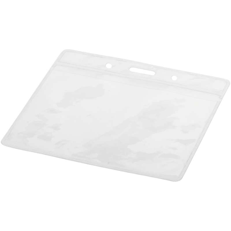 Serge transparent badge holder - Bullet - Business card holder at wholesale prices