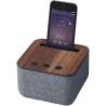Shae wood and fabric Bluetooth speaker - Avenue - Phone accessories at wholesale prices