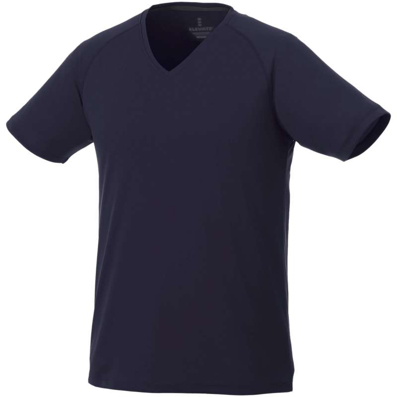 Amery men's cool fit short sleeve V-neck T-shirt - Elevate - High-tech accessory at wholesale prices