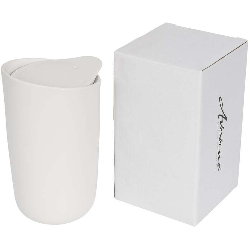 Mysa 410ml double-wall ceramic tumbler - Avenue - Cup at wholesale prices