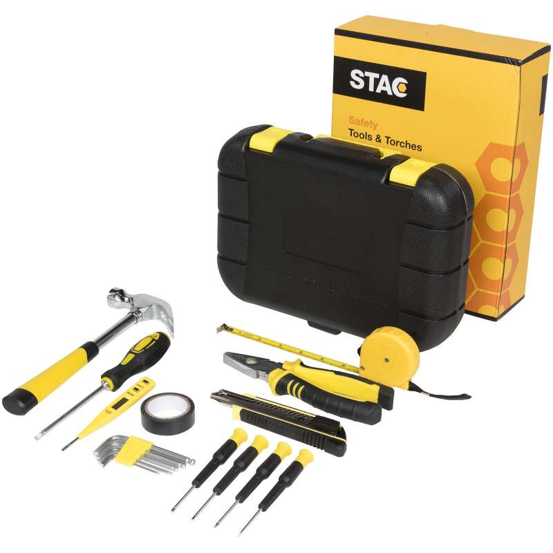 16-piece toolbox Sounion - STAC - Various tools at wholesale prices