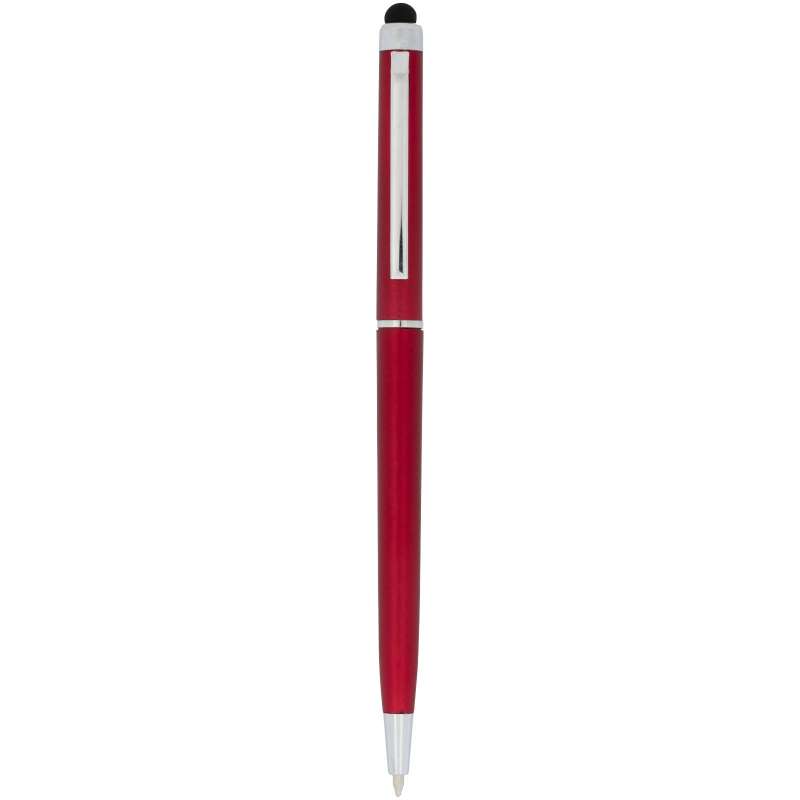 Valeria ABS ballpoint pen with stylus - Bullet - 2 in 1 pen at wholesale prices