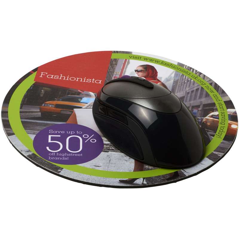 Q-Mat round mouse pad - Q-Mat - Mouse pads at wholesale prices