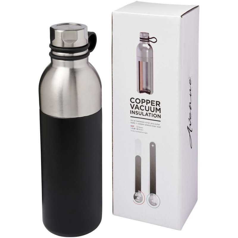 590ml sports bottle with vacuum insulation and Koln copper coating - Avenue - Bottle at wholesale prices