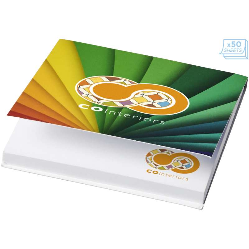 Sticky-Mate Post-its with soft cover 75 x 75 - Sticky-Mate - Sticky note at wholesale prices